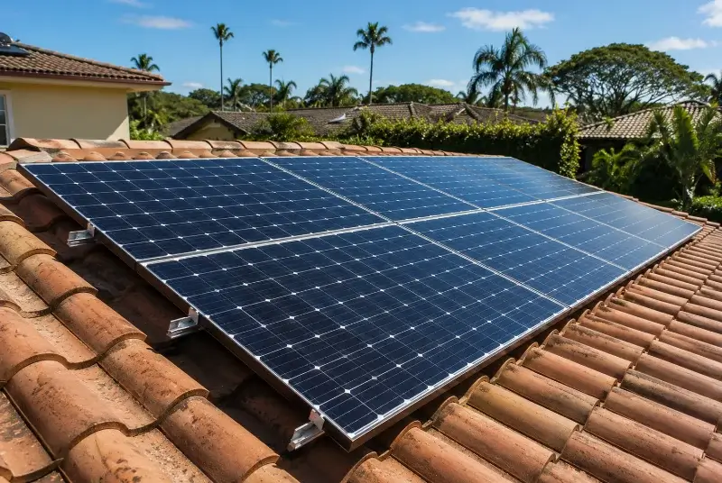Installation de panneaux solaires à Forges